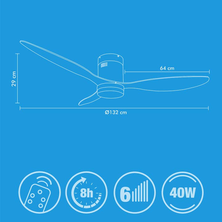 JOCCA - Wholesale Ceiling Fan - Ventilador de techo con luz4