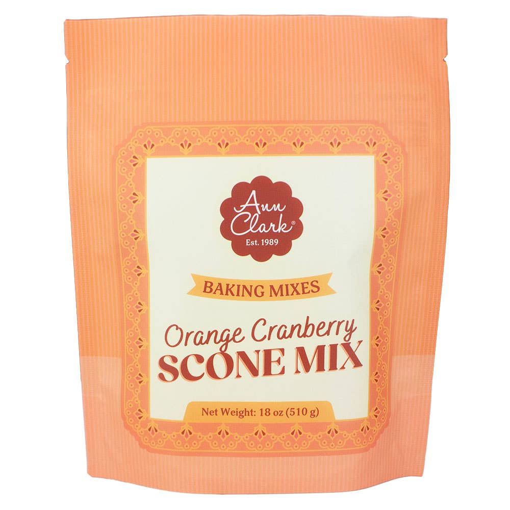 Ann Clark - Wholesale Biscuit Mix - Ann Clark Ann Clark Traditional Cranberry Orange Scone Mix 6