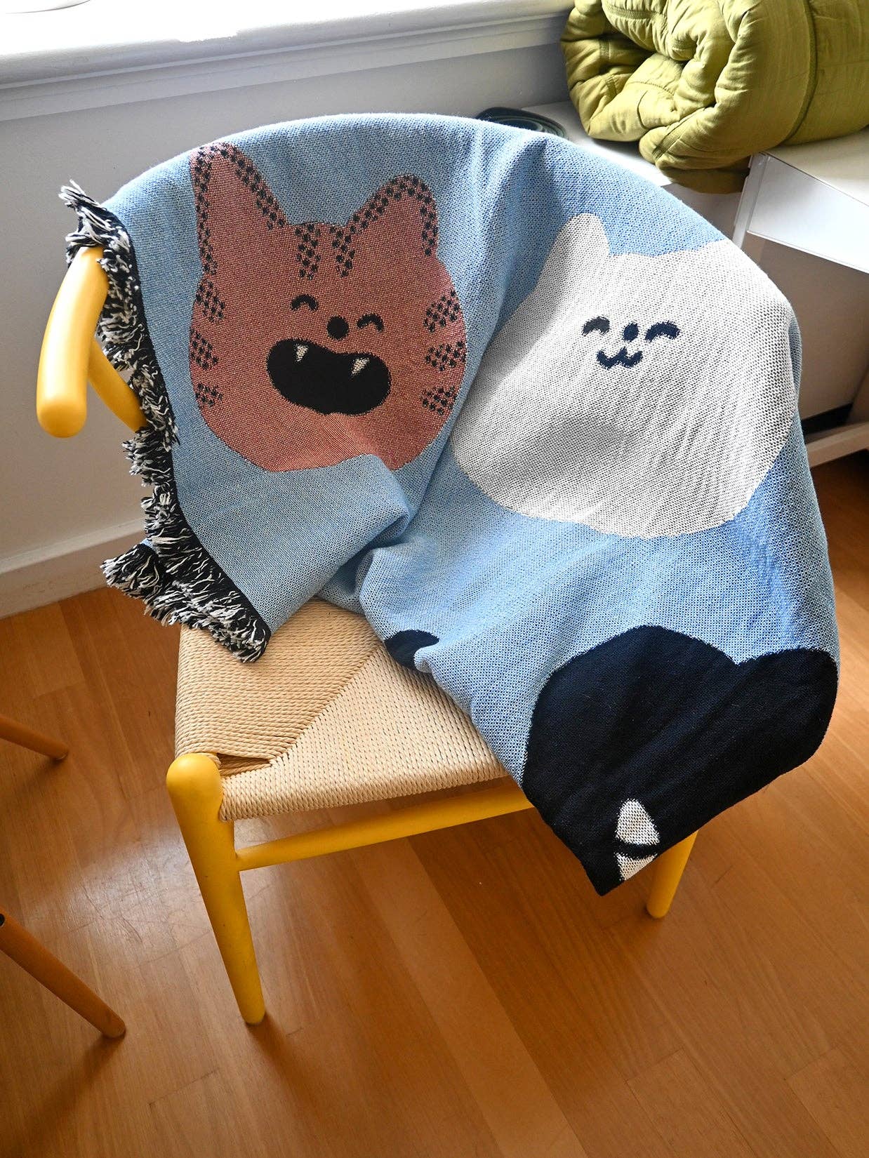 Natali Koromoto - Venta al por mayor Mantas de sofá - Manta «CATS»4