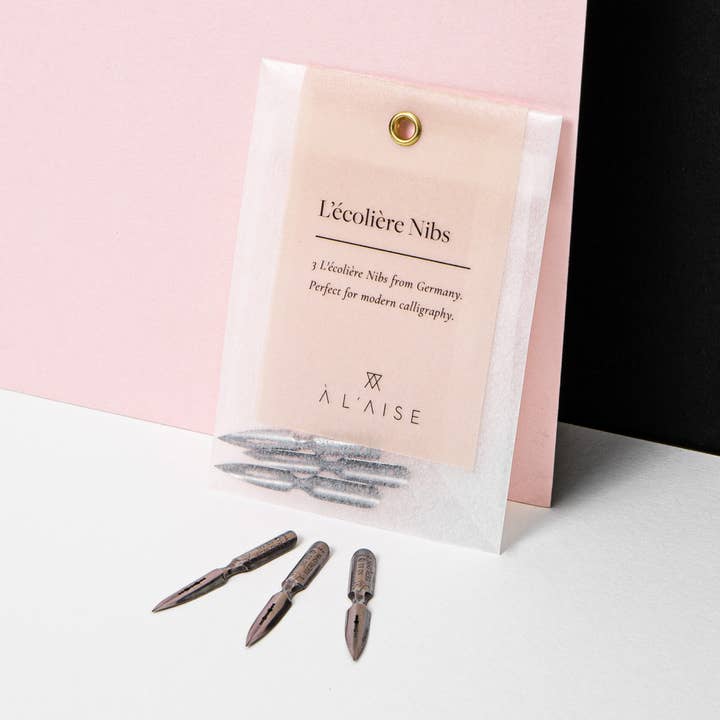 L'écolière kalligrafie penpunten - Set van 3 voor wholesale door À L'AISE LTD