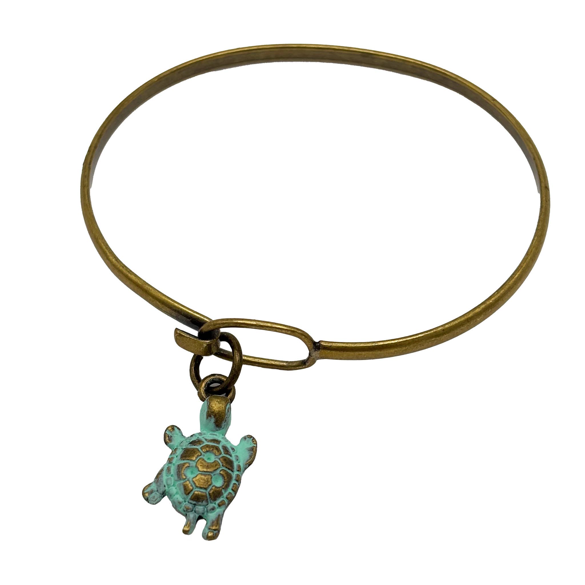 Gleeful Peacock - Wholesale Individual Charm/Pendant - Turtle Charm Bracelet, Necklace, or Charm Only4