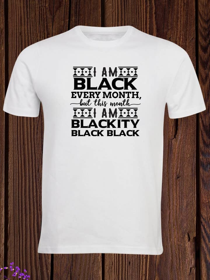 I am BLACK every month for wholesale by Busy Brees Creations LLC