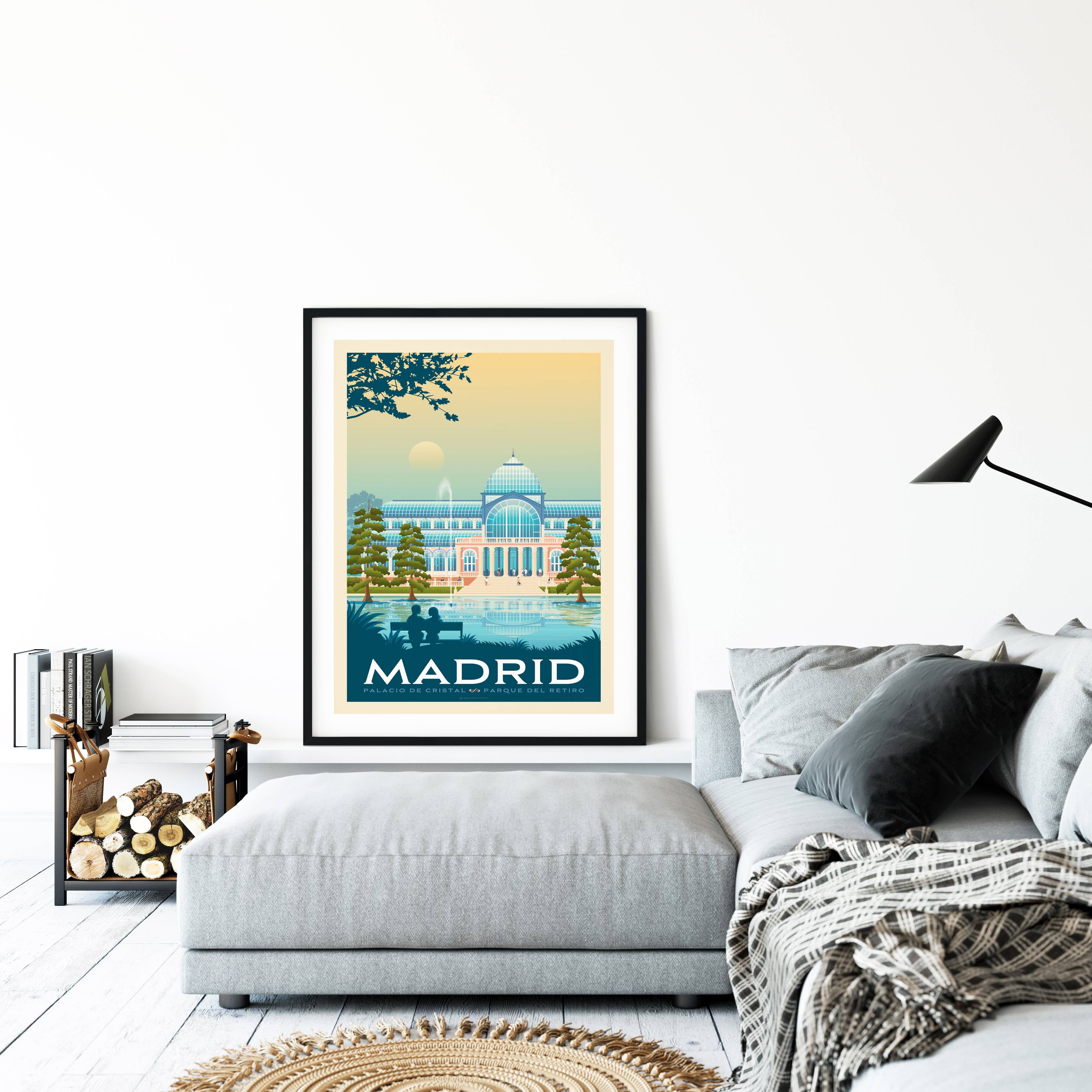 Olahoop Travel Posters - Wholesale Poster - Madrid - Spain travel poster1