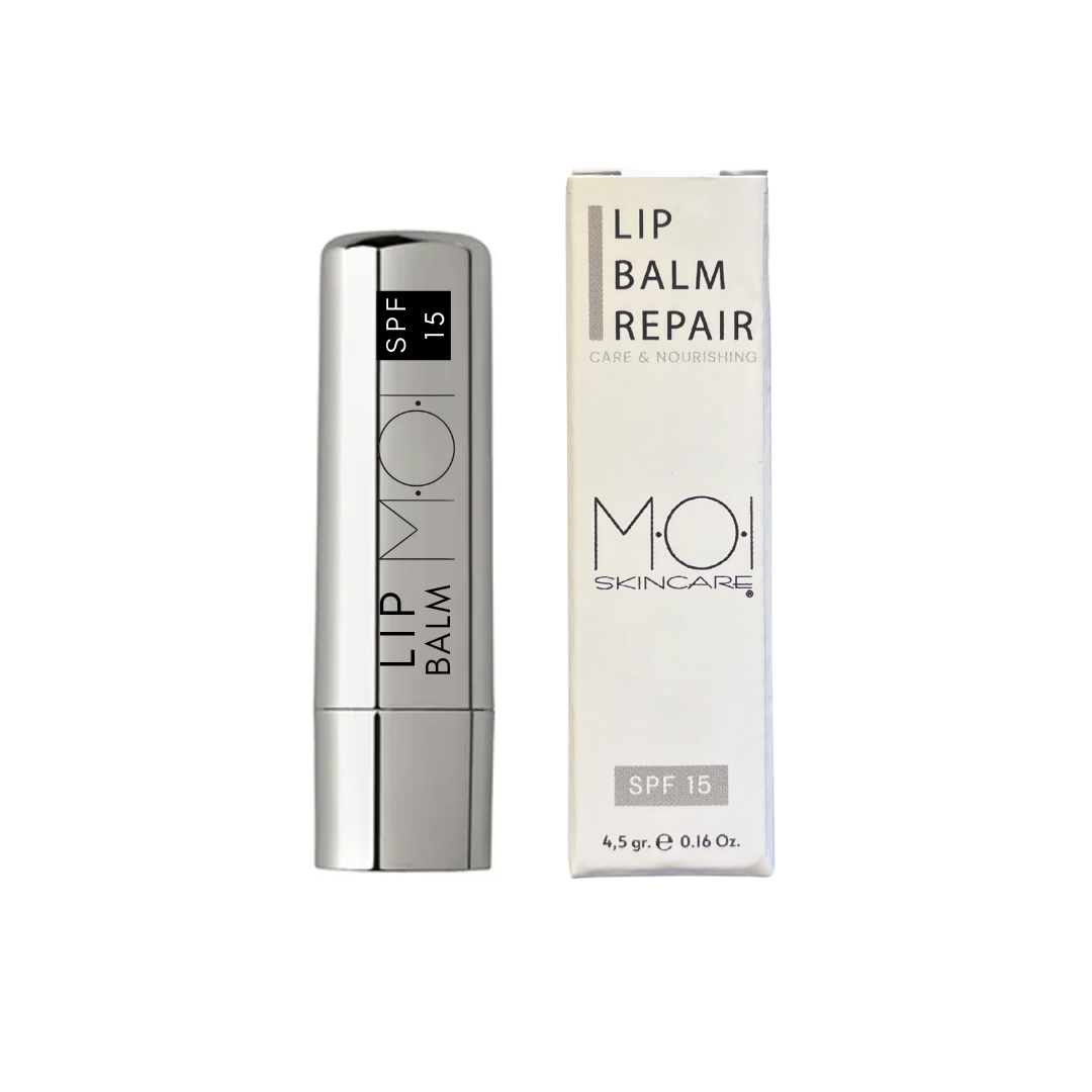 sesioMWorld - M·O·I Professional - Wholesale Retailer Display - Beauty & Wellness - Display 25 units LIP BALM REPAIR SPF101