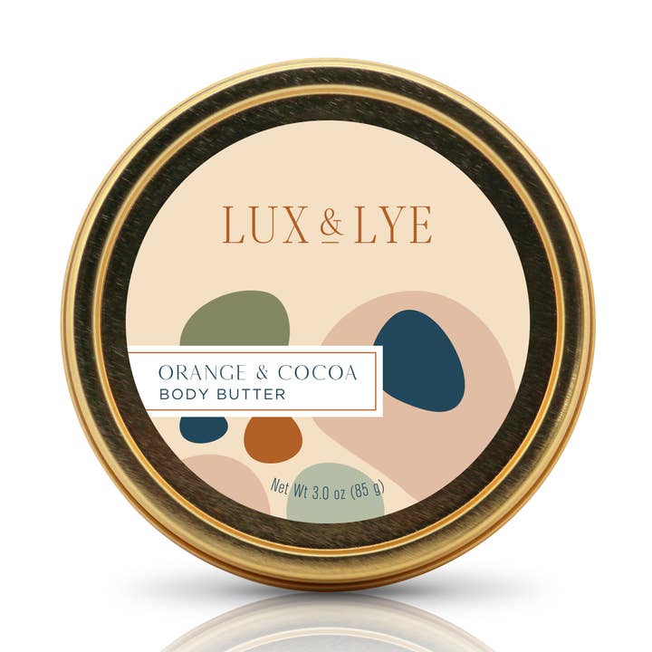 Orange & Cocoa Body Butter for wholesale by Lux & Lye LLC