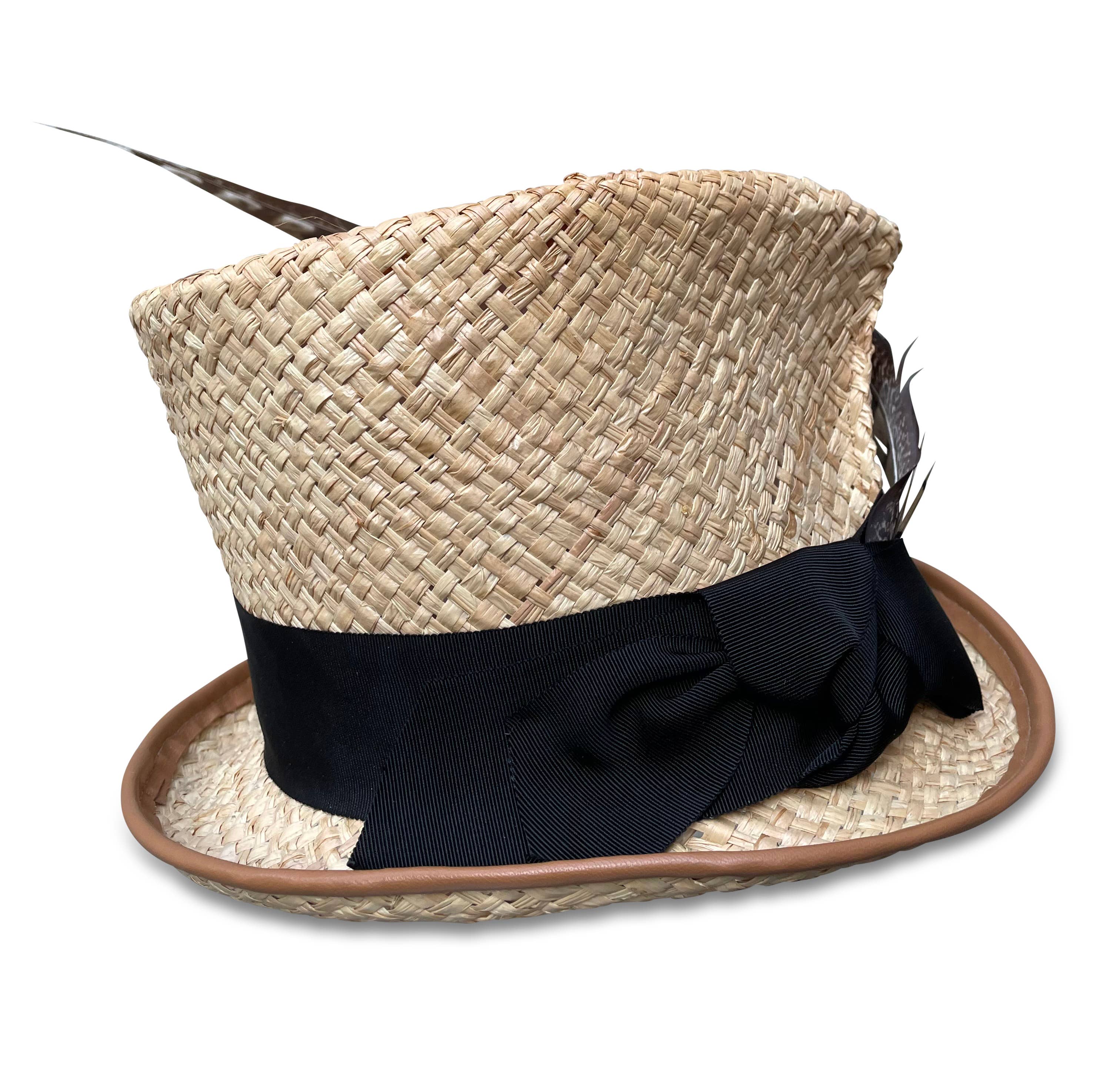 Cha Cha's House of Ill Repute – Chapéu de palha – Mulher por atacado – Fay - Chapéu Top Palhinha Torcida2