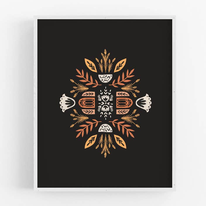 Windows + Wheat Art Print for wholesale by Emily Rae Carlson Paper Goods