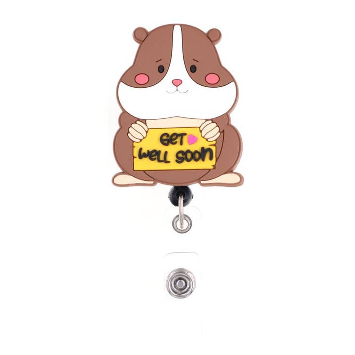 OUTSIDE THE BOX, LLC - Wholesale Badge Accessory - Unisex - Jellies Hamster