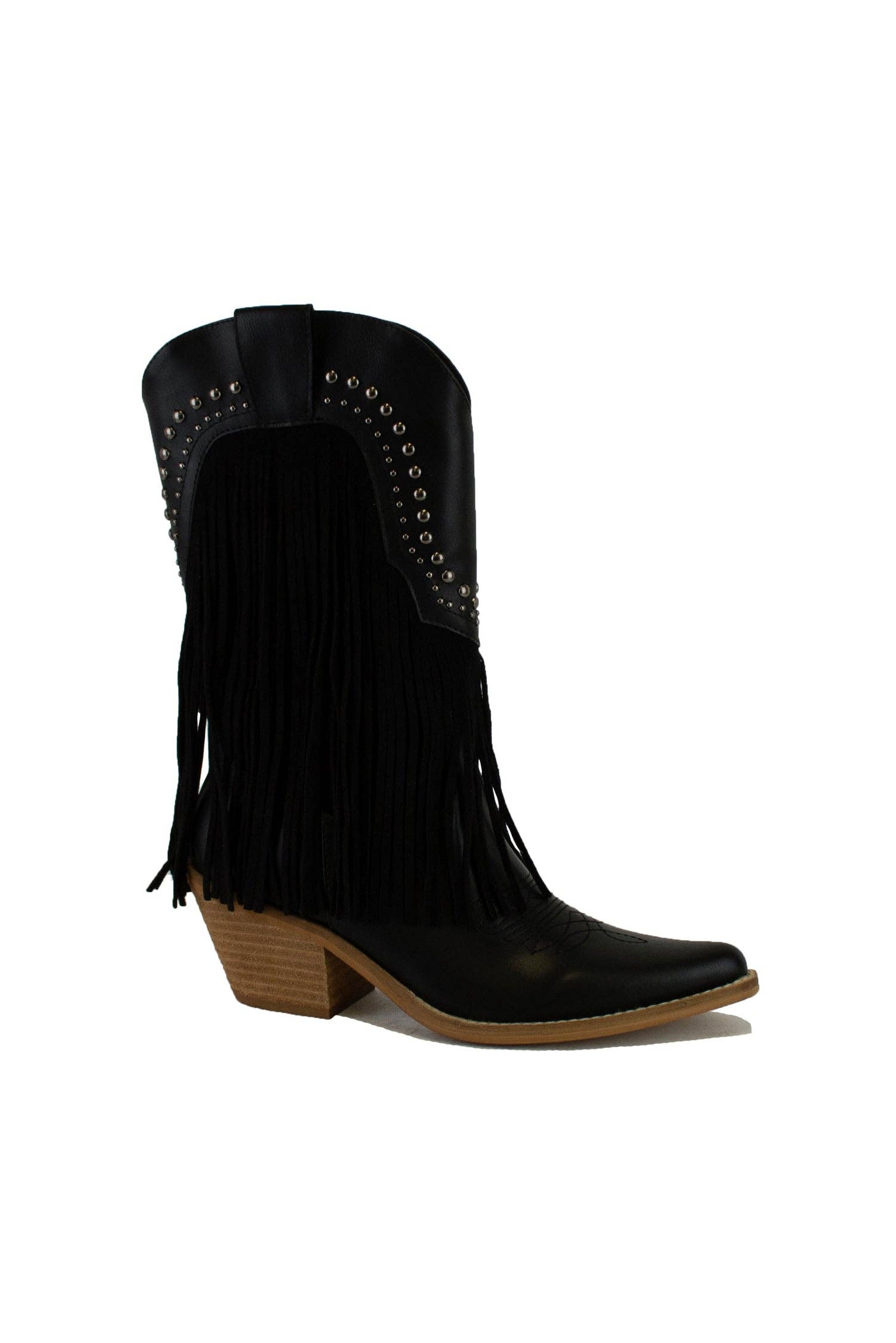 BEAST FASHION - Wholesale Cowboy Boots - Women's - ADELA-38 Fringe Western Boots1