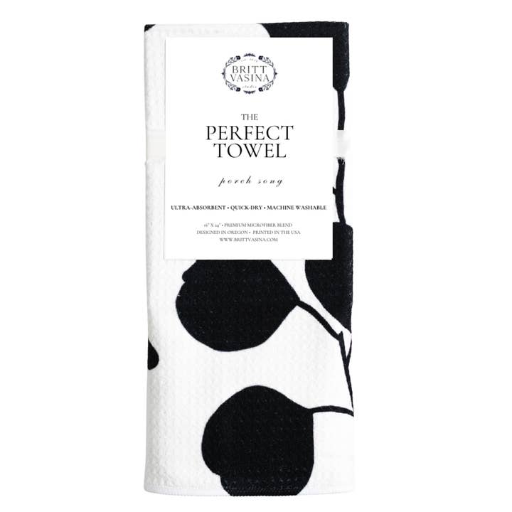 The Perfect Towel - Porch Song for wholesale by Britt Vasina Studio