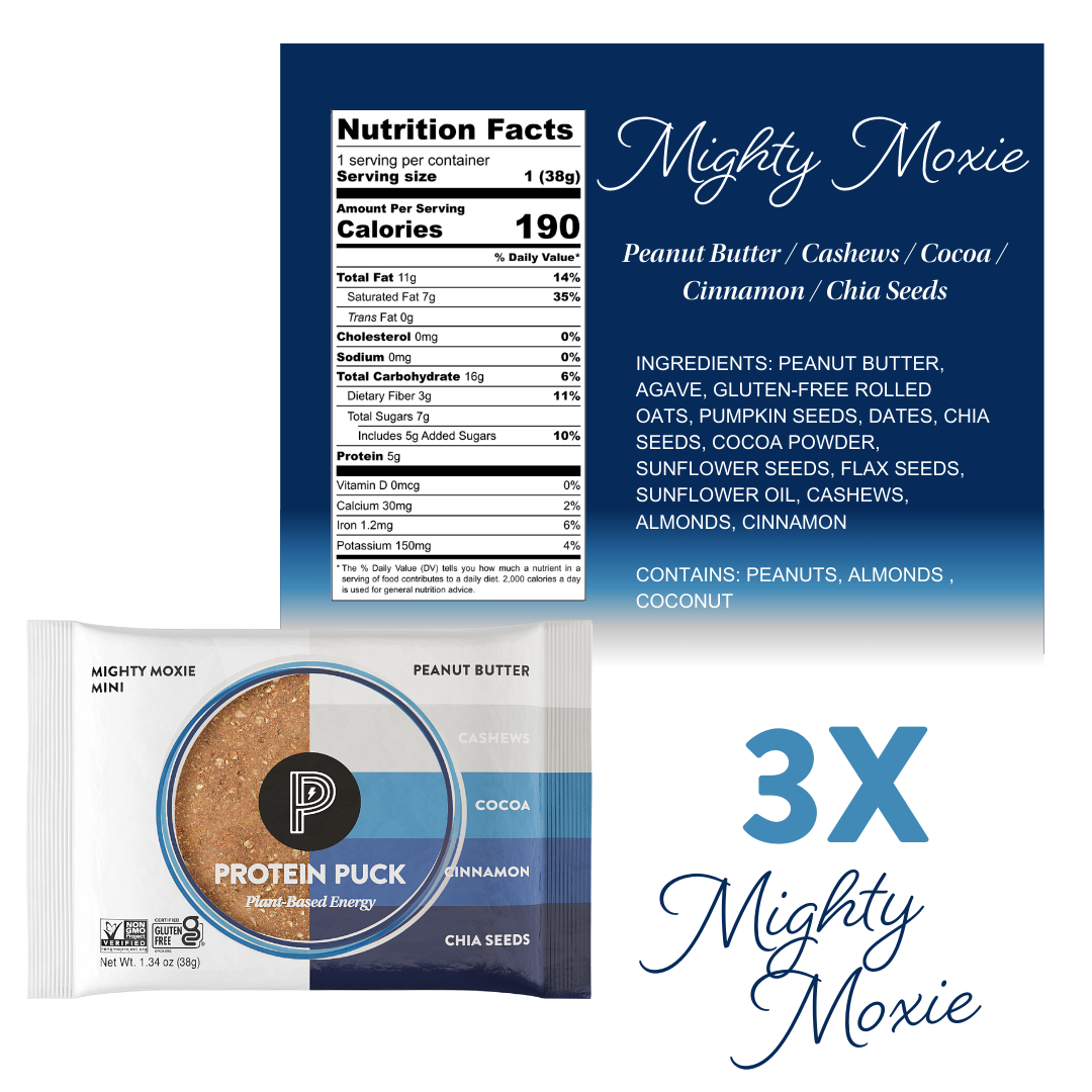 Protein Puck - Vente Barres de céréales - Barres protéinées à base de plantes - Mini assortiment4