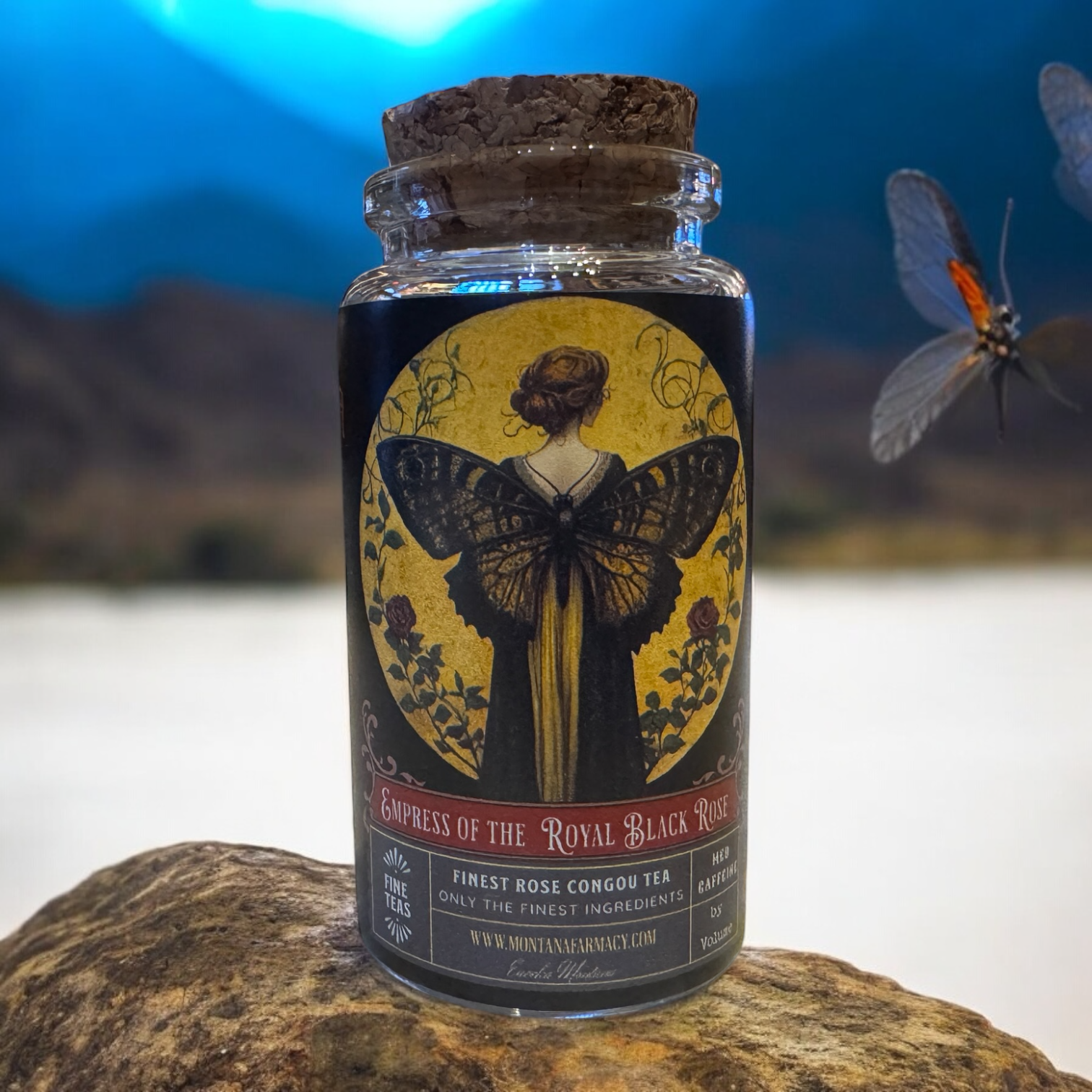 Montana Farmacy - Wholesale Loose Tea - Empress of the Royal Black Roses Finest Congou Vintage Tea 4