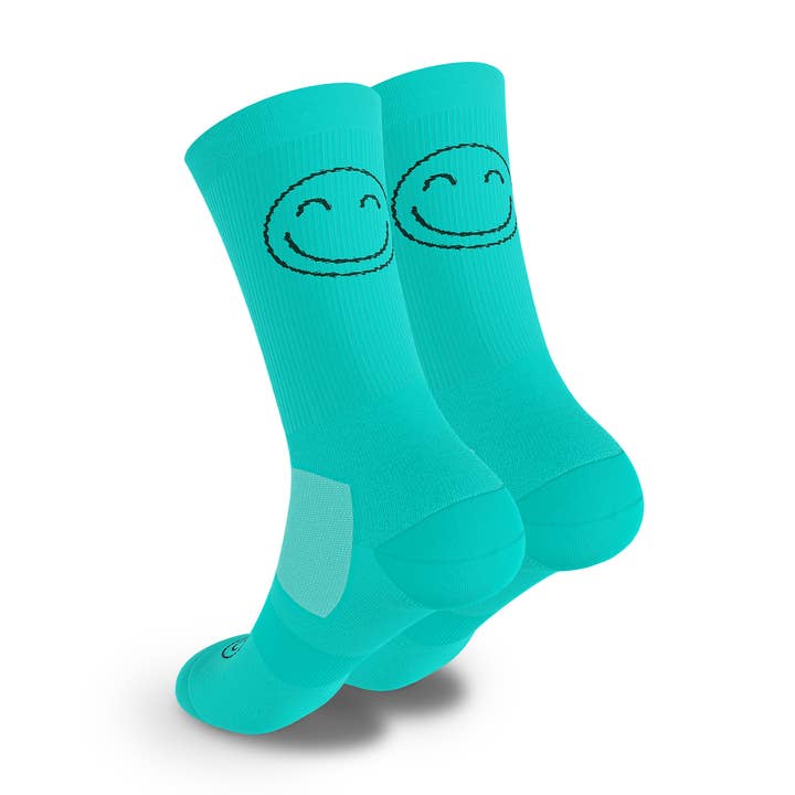 Chaussettes de sport Happy Basics turquoise pour la vente par HappyTraining