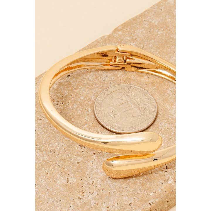 Anarchy Street – Pulseira por atacado – Pulseira de Charneira Metálica com Extremidades Arredondadas