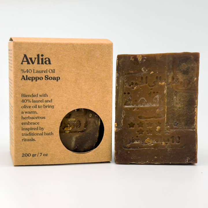 Avlia Home - Wholesale Bar Soap - Aleppo Soap Bar – 5% - 60% Laurel Oil, Natural & Handcrafted3