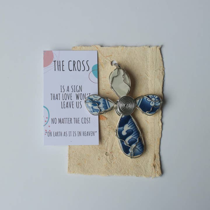 2nd Story Goods + Haiti Design Co - Wholesale Wall Cross - Giving Cross1
