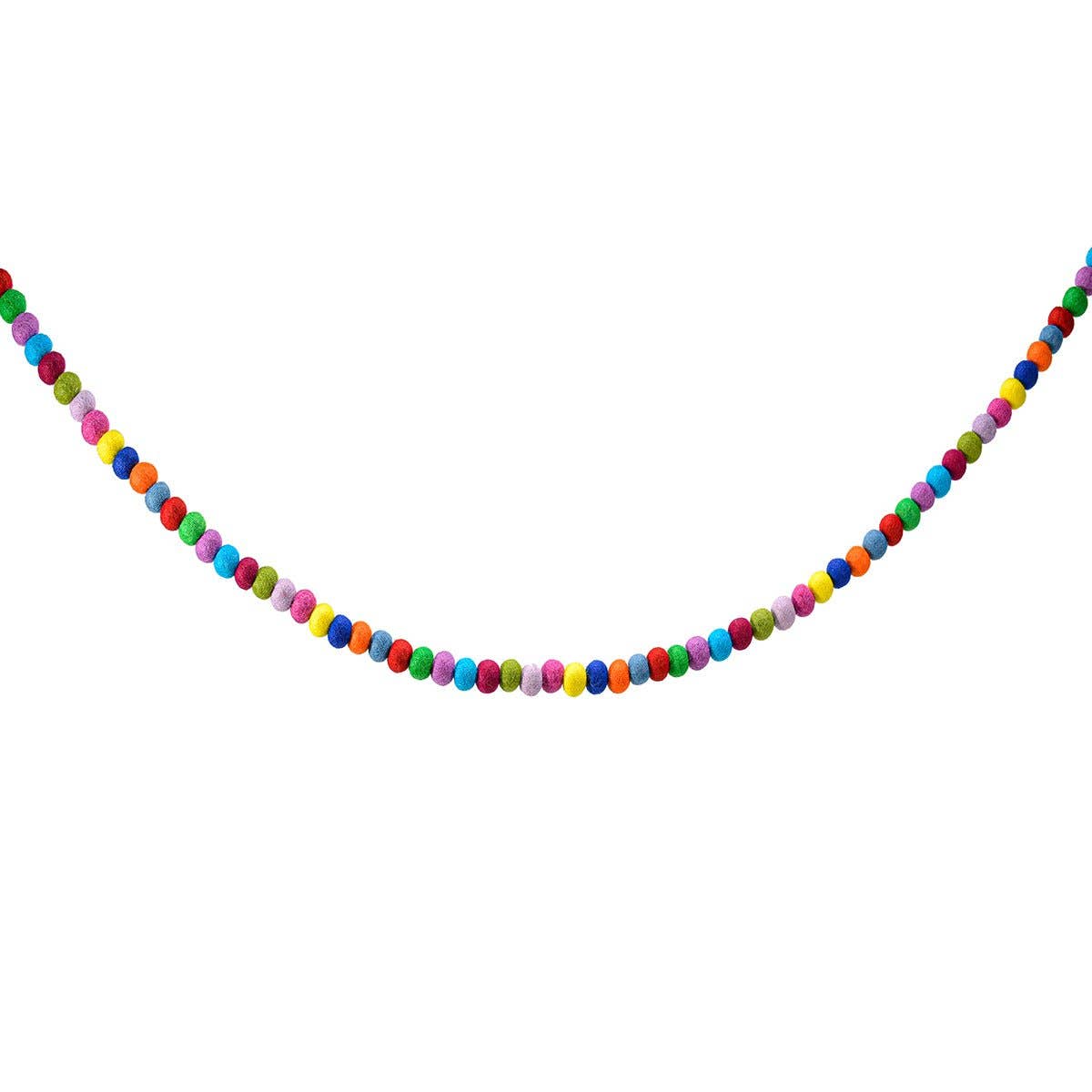 BNB Crafts Inc. - Wholesale Bunting/Garland - 8 Feet Long Multi Color Ball Garland2