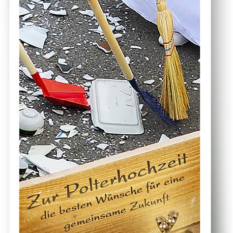 Polterhochzeit/Biglietto d'auguri/709022 per la vendita all'ingrosso da parte di Yabué