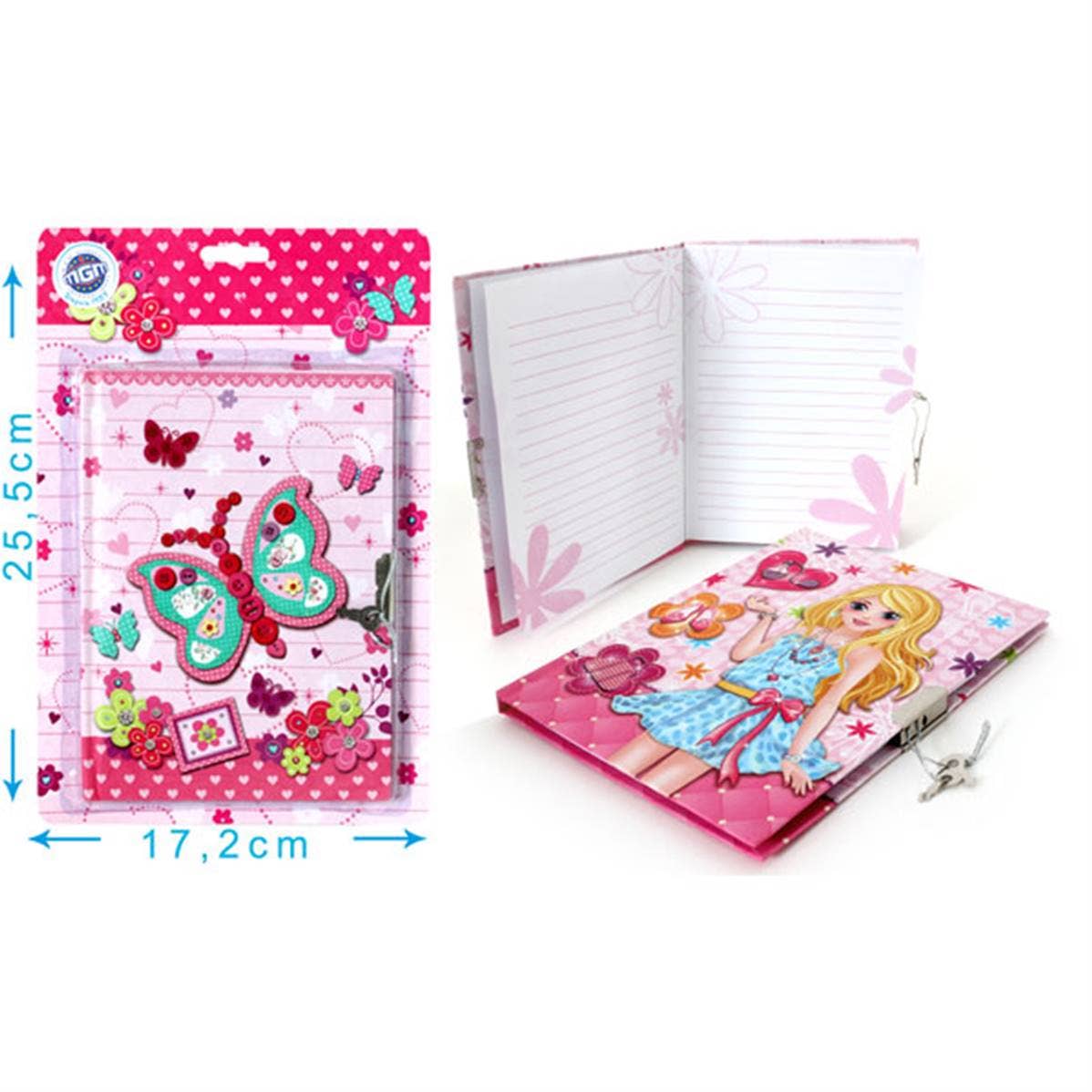 TSJJ - Wholesale Notebook - Blister Secret Notebook 11 x 15 cm0