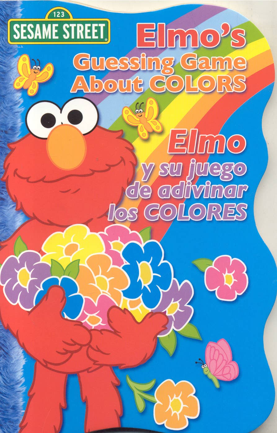 REMOVED BRAND - Wholesale Preschool Book (3-5) - Elmo's Guessing Game About Colors bilingual0