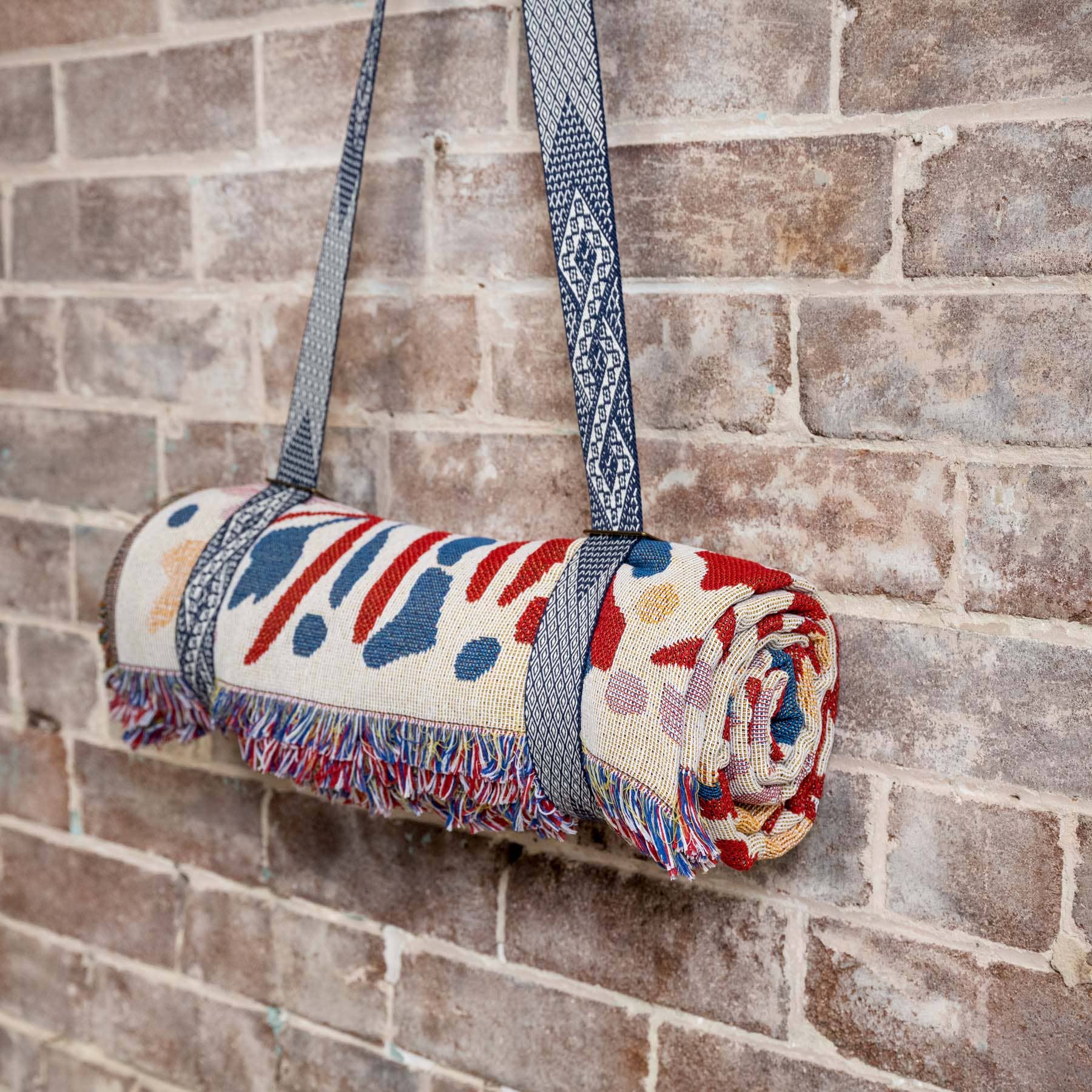 HENDEER - Vendita all'ingrosso Plaid - Tappeto/Telo da picnic intrecciato « A Day In The Life »11