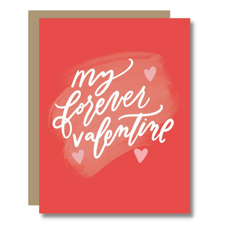 Forever Valentine Card - Love Marriage Romance Greeting for wholesale by Prairie Letter Shop