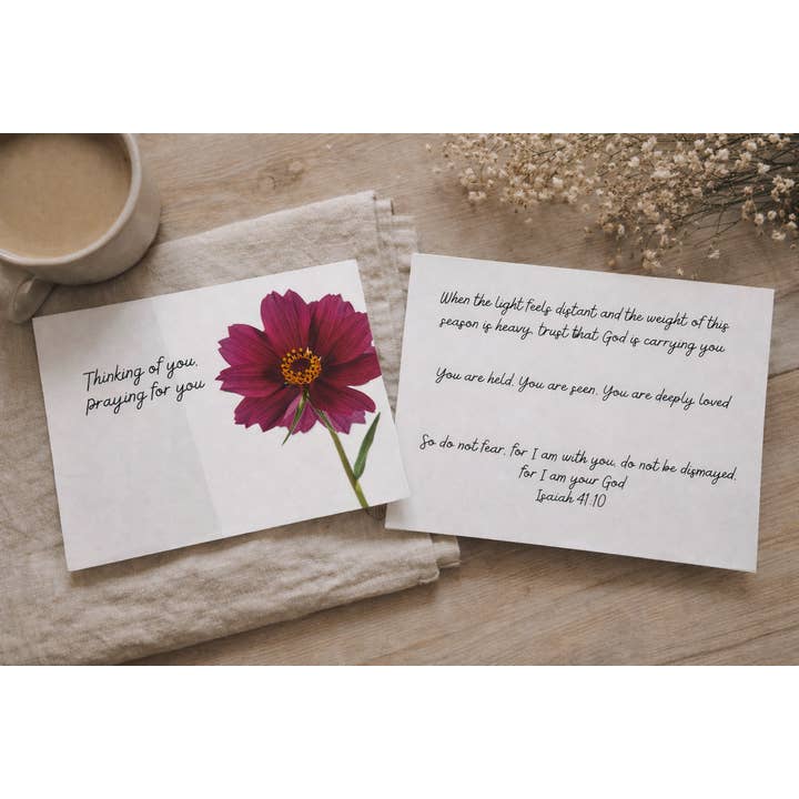 Collection de sympathie Floral Haven Ensemble de 4 pour la vente par Floral Haven Paper Co.