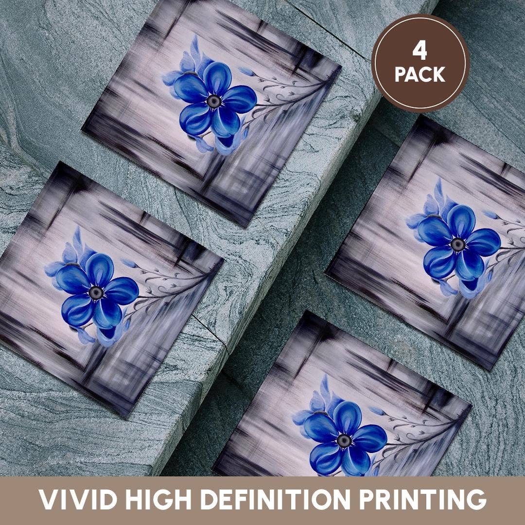 3dRose - Wholesale Coasters - 3dRose, Image of a forget me not flower, Coaster5