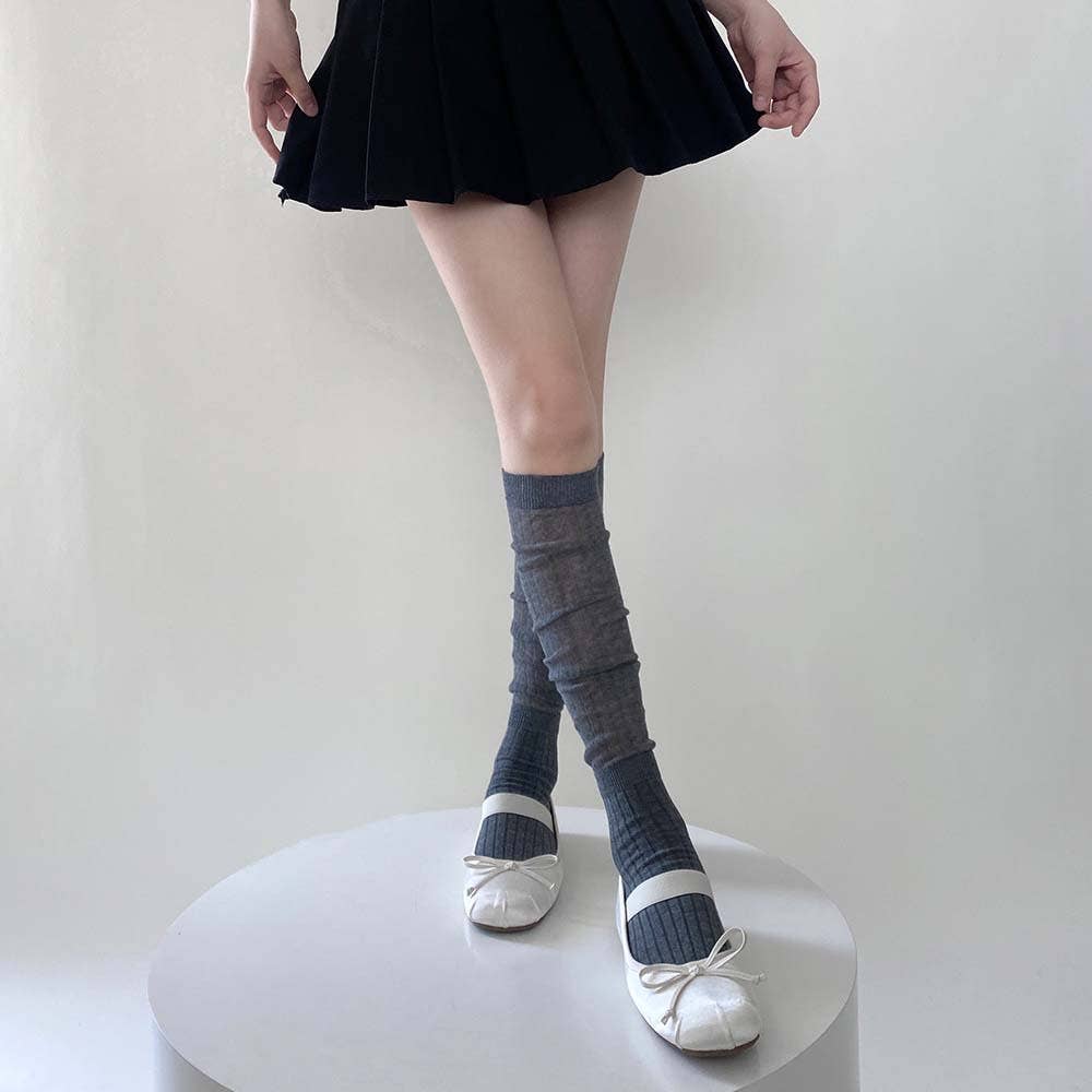 LadyJuneAccessories – wholesale Socks – Women's – Ribbed Knee-High Socks - Ballet Collection8