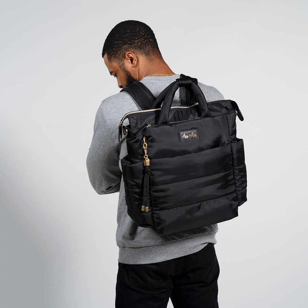 Itzy Ritzy - Wholesale Diaper Bag - Baby - Dream Convertible™ Midnight Black Diaper Bag34