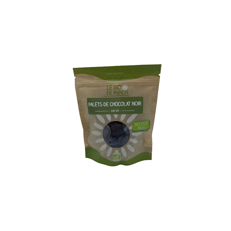 Le bio de Manon - Wholesale Chocolate Bar - Dark chocolate pallets0