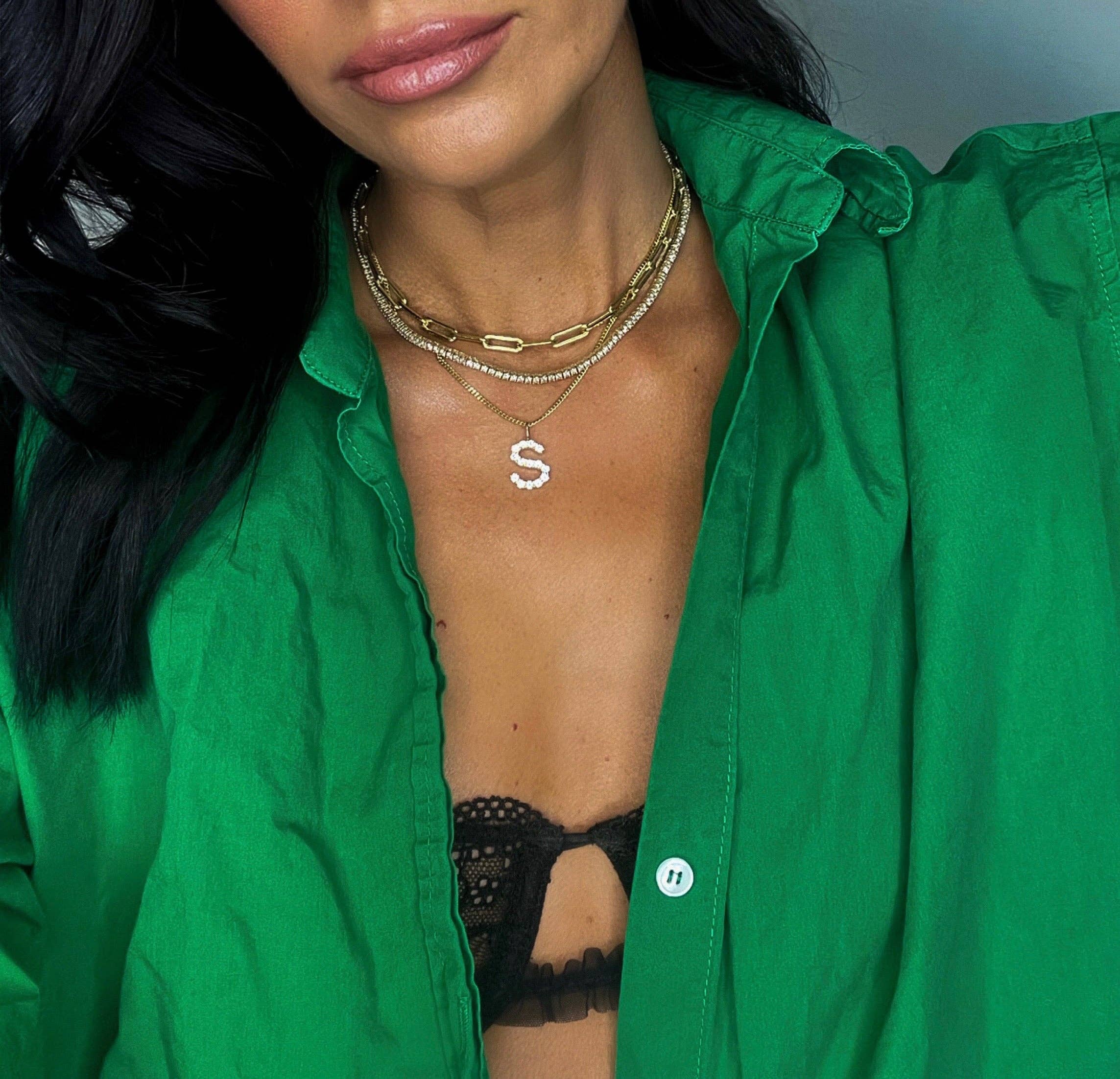 The Sis Kiss - Wholesale Individual Charm/Pendant - Standout Initial Charms7