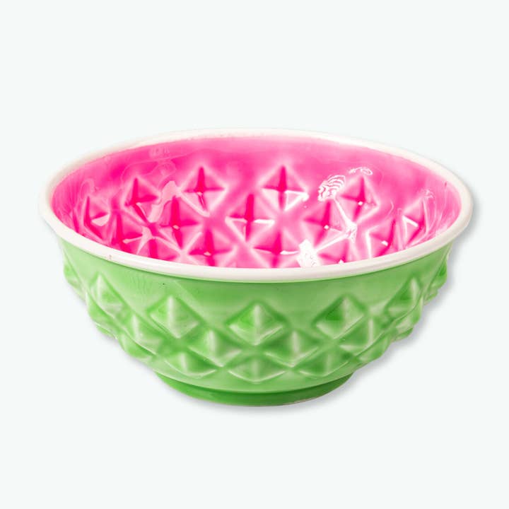 Green Watermelon Food & Water Bowl S (16 cm x 7 cm) for wholesale on Faire
