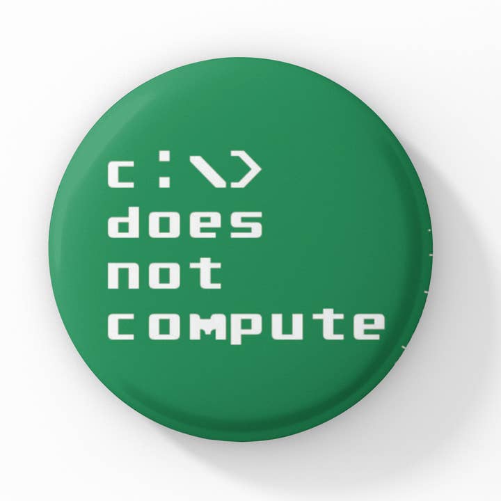 No calcula el botón de 1.5 pulgadas para venta al por mayor de Cube Monkey Designs