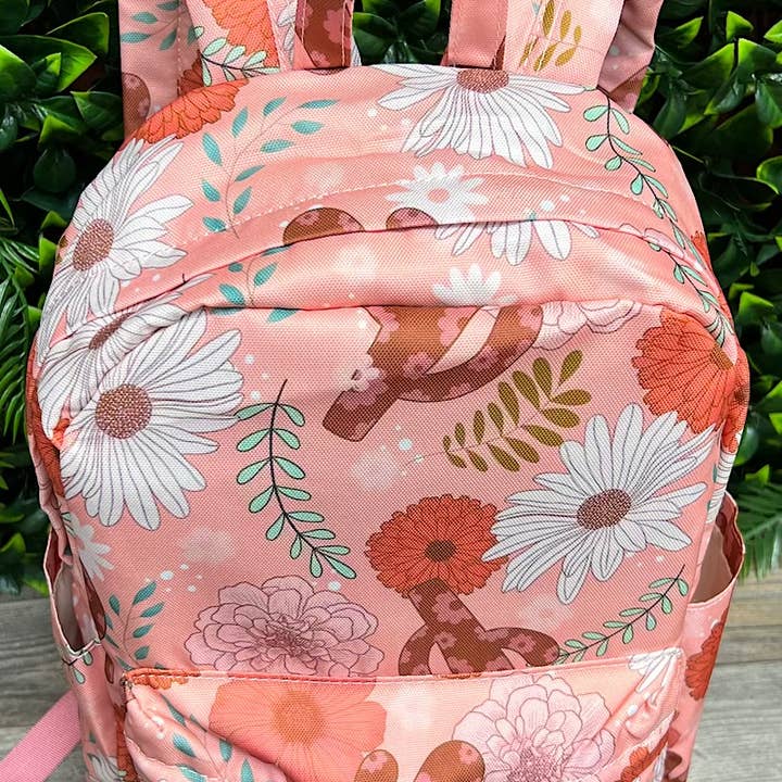 Kids Charm Online - Vente Sac à dos – enfant - SAC À DOS DE PETITE TAILLE IMPRIMÉ DE CACTUS FLORAUX ET DE CORAIL.3