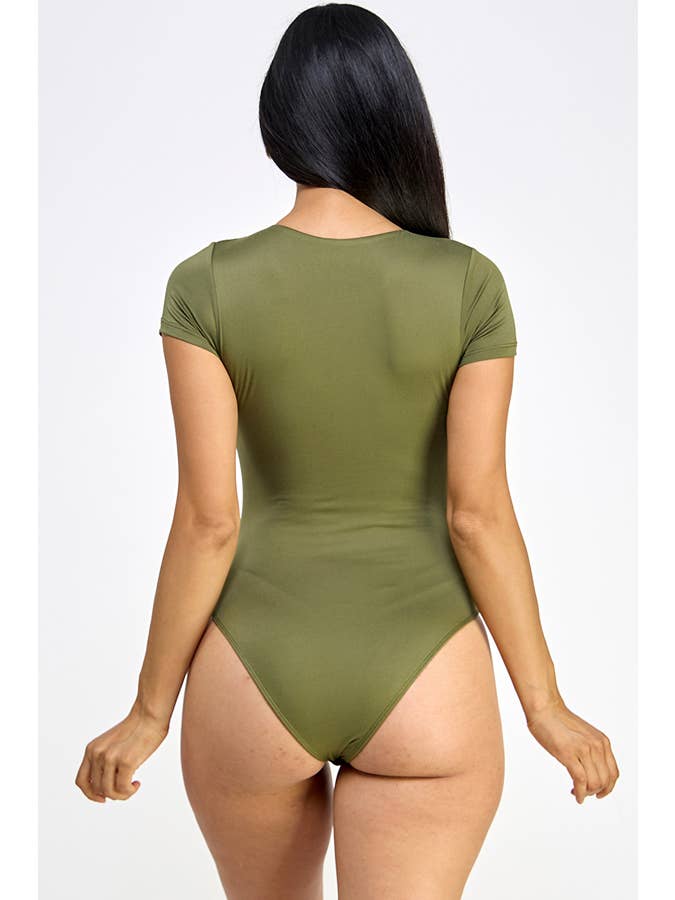 Heart & Hips - Wholesale Bodysuit - Women's - JT45980A - SHORT SLEEVE DOUBLE LAYERED BODYSUIT17