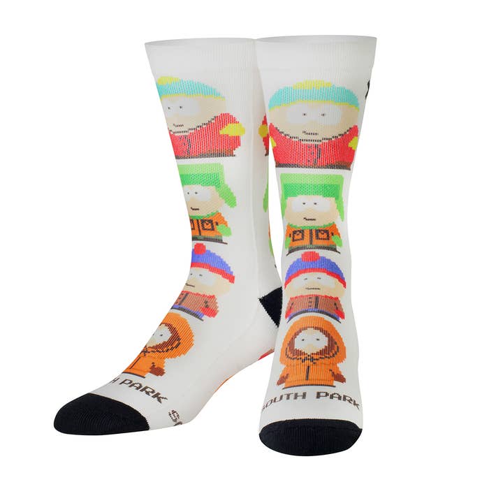Odd Sox - Wholesale Socks - Unisex - South Park 8 Bit Sublimation Socks