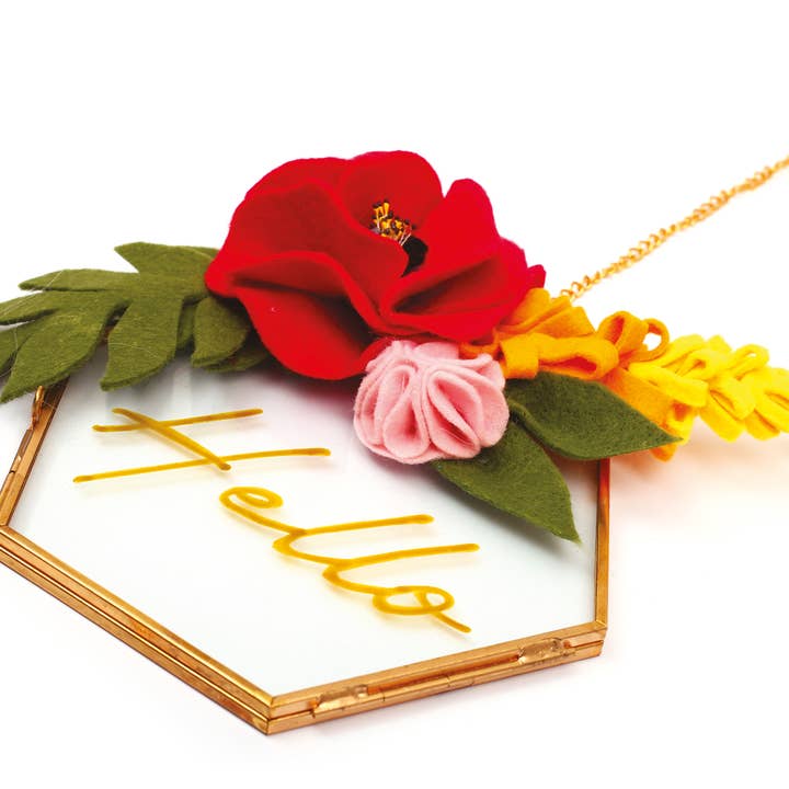 Graine Créative - Vente Kit de bricolage - KIT DIY DECO CADRE FLEURI2