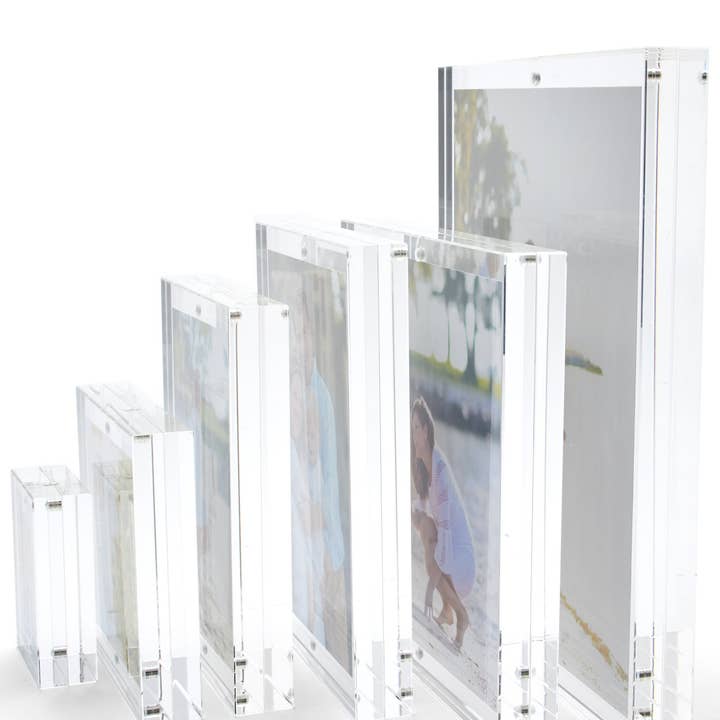 Tara Wilson Designs - Wholesale Picture Frame - THICK BLOCK FRAME 8" x 10" - DOUBLE SIDED