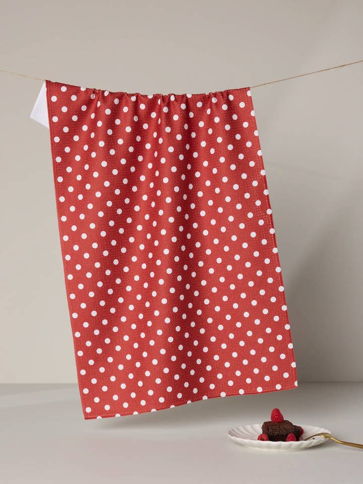 Polka Classic Tea Towel for wholesale by Geometry