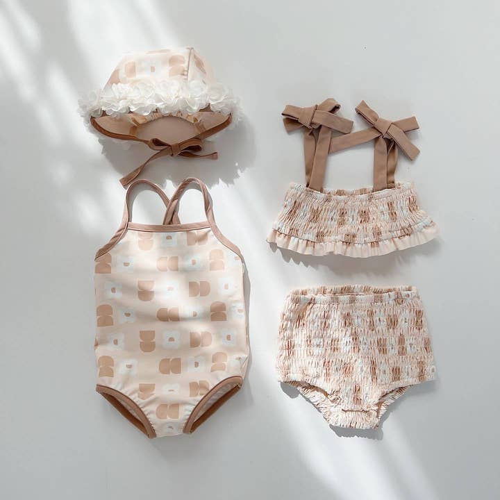 Annie & Charles® LINNEA Bonded Swimsuit Set for wholesale by Annie & Charles