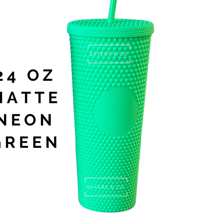 Sayers & Co. – wholesale Isolerade dryckesvaror – Custom Merry Mini dubbade 24oz skruv topp Tumbler, dubbelväggiga isolerad matt svart, matt korall, Sayers & Co., partihandel, Bulk18