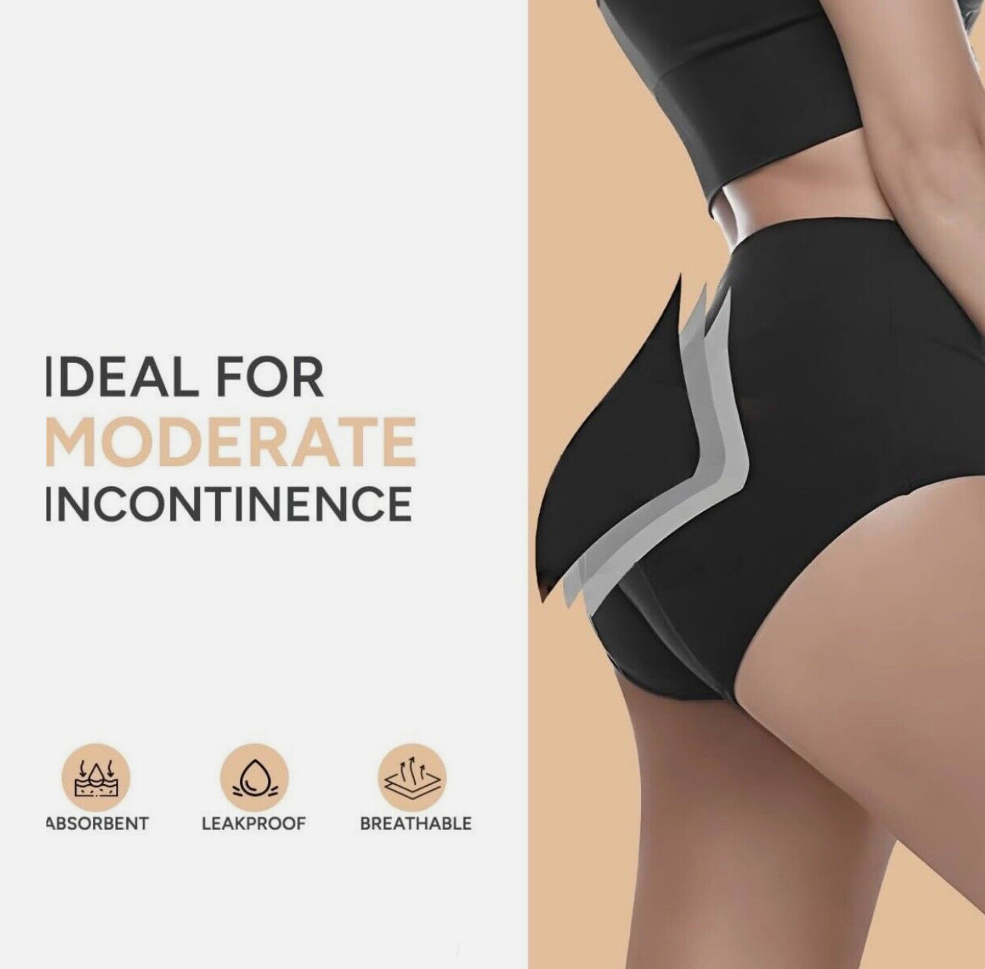 Conscious Generation - Wholesale Period Underwear - Women's - Reusable Period Panties – Leakproof, Comfortable (S- 5XL)3