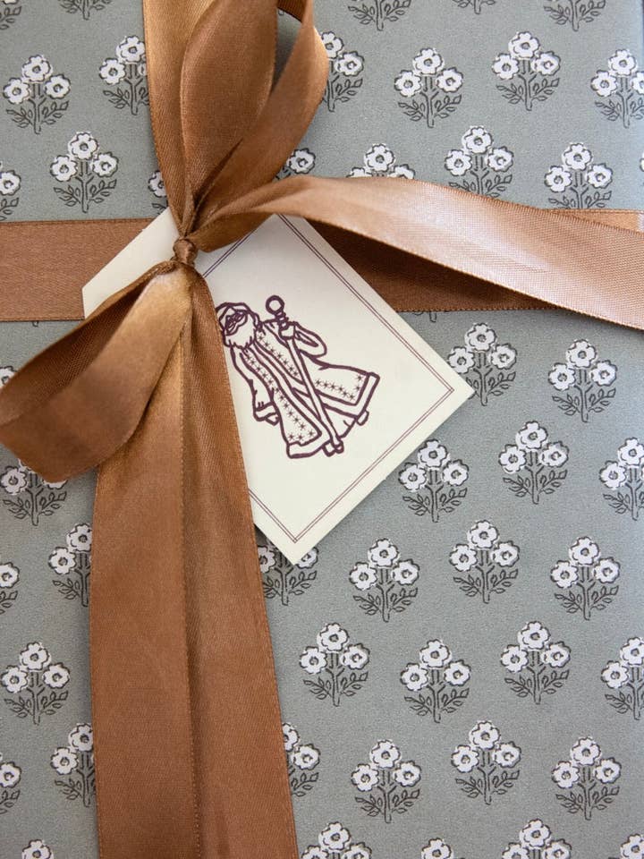'Father Christmas' gift tags for wholesale by Parcel Paper