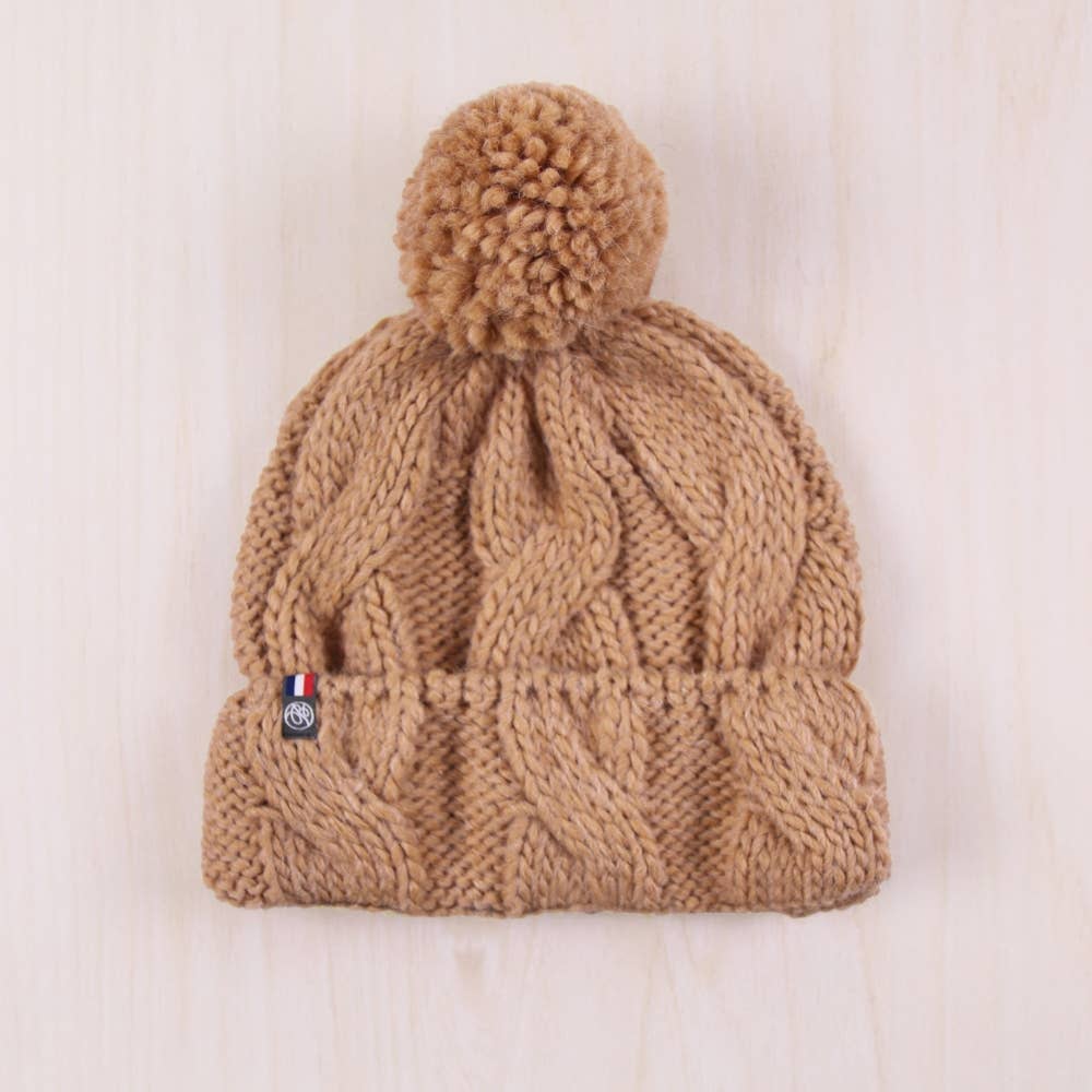 MAISON BONNEFOY – wholesale Beanie – Women's – Cyrielle beanie with pompom2