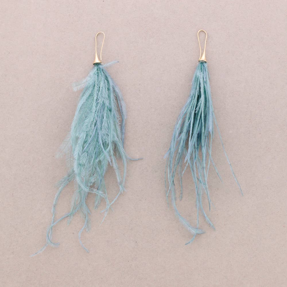 Sonata - Wholesale Snap Jewelry - Feather Earrings4