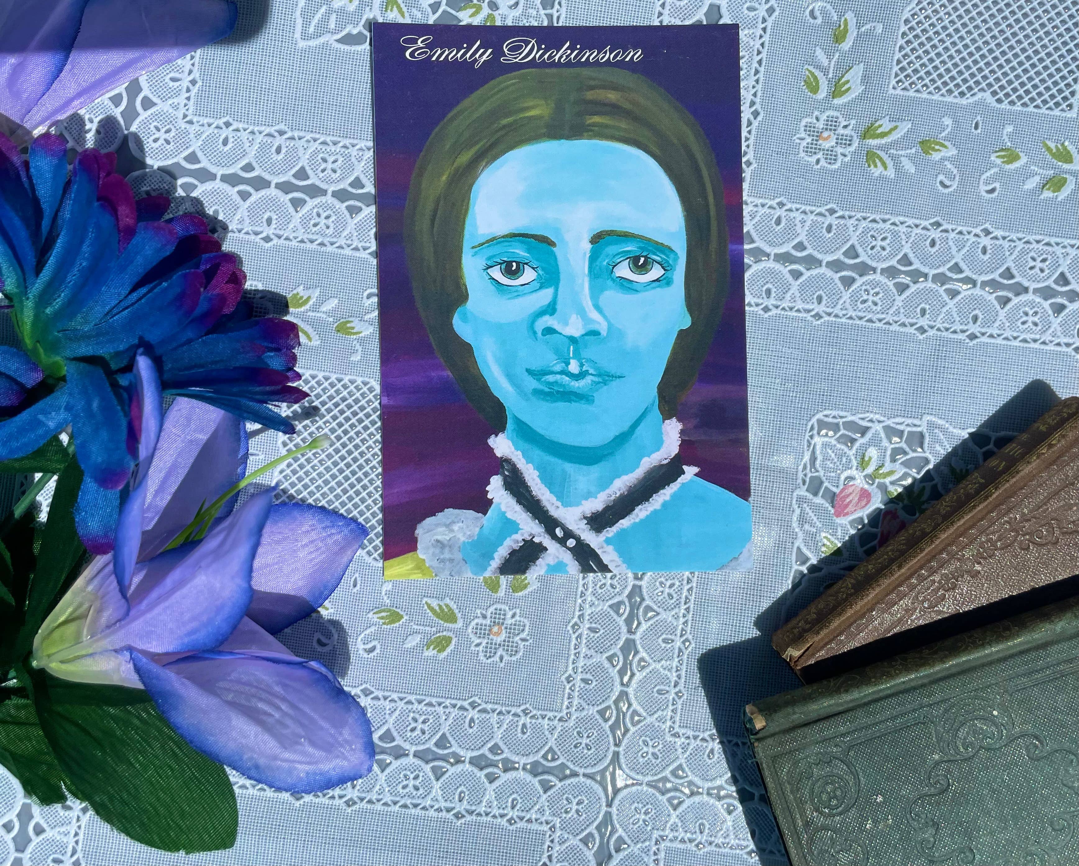 PopArt Authors - Wholesale Postcard - Emily Dickinson Postcard0