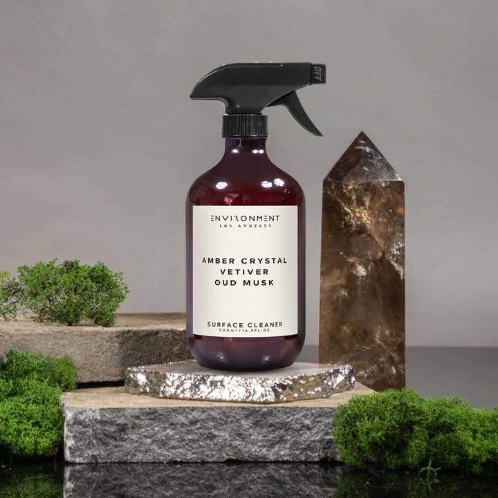 ENVIRONMENT - Wholesale Multi-Surface Cleaner - Inspired by Baccarat Rouge 540® Surface Cleaner Amber C