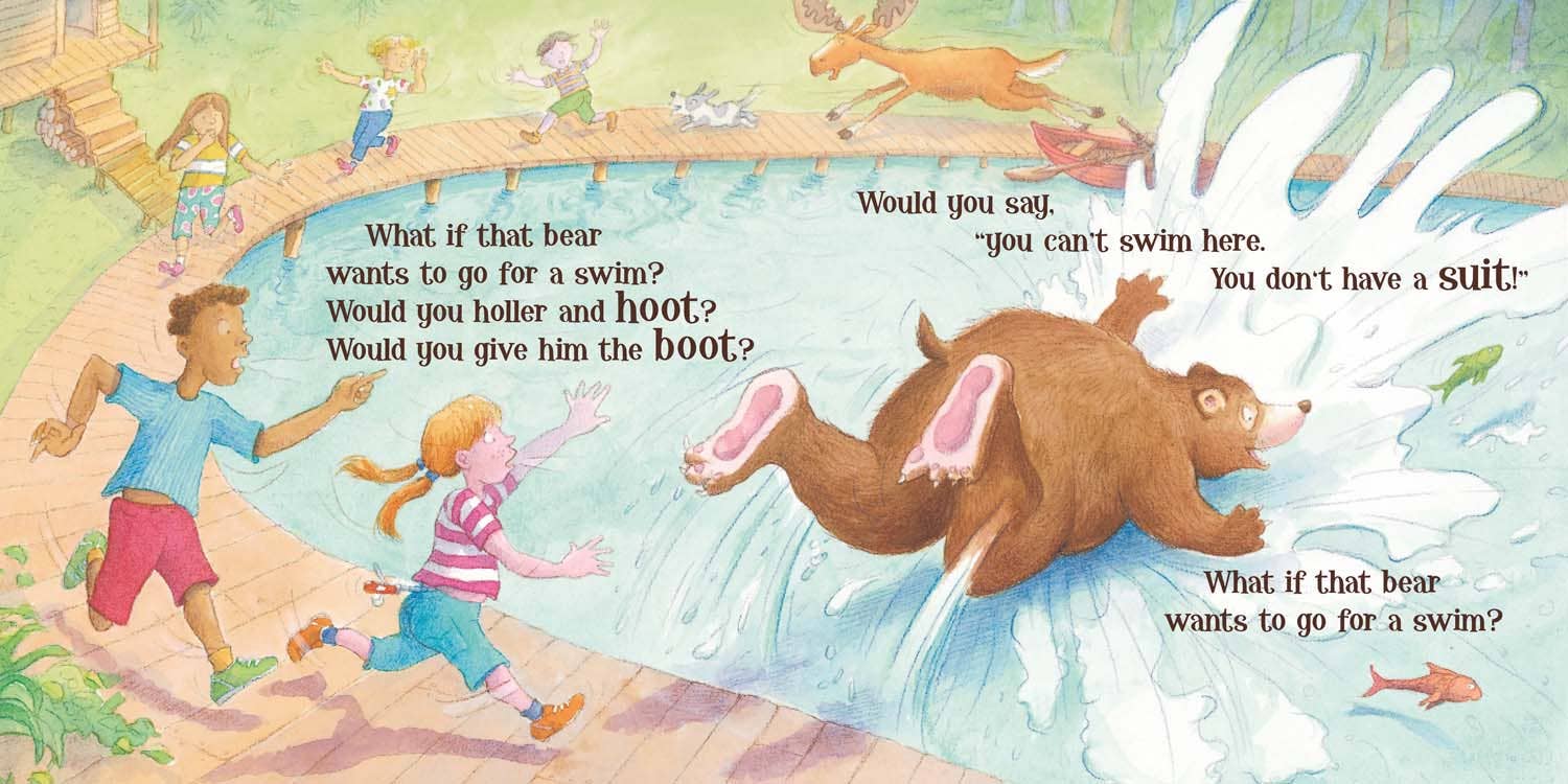 Sleeping Bear Press - Wholesale Preschool Book (3-5) - Scare a Bear Picture Book2