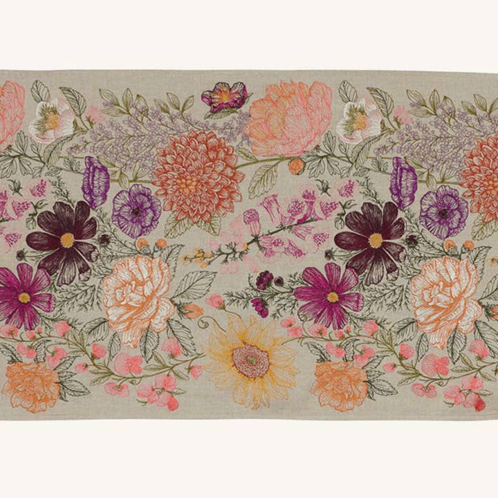 Coral & Tusk - Wholesale Table Runner - Paradise Garden Table Runner8